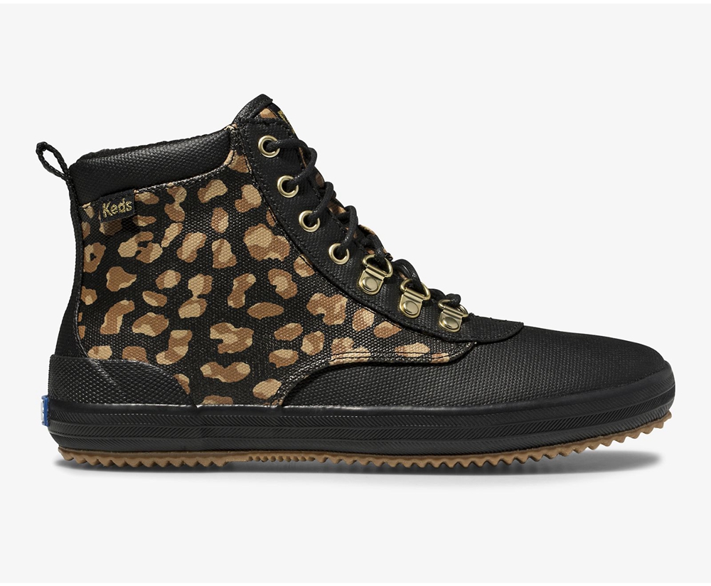 Botas Keds Mujer Leopardo - Scout Ii Water-Resistant Lona W/ Thinsulate™ - 768-KCXLJS